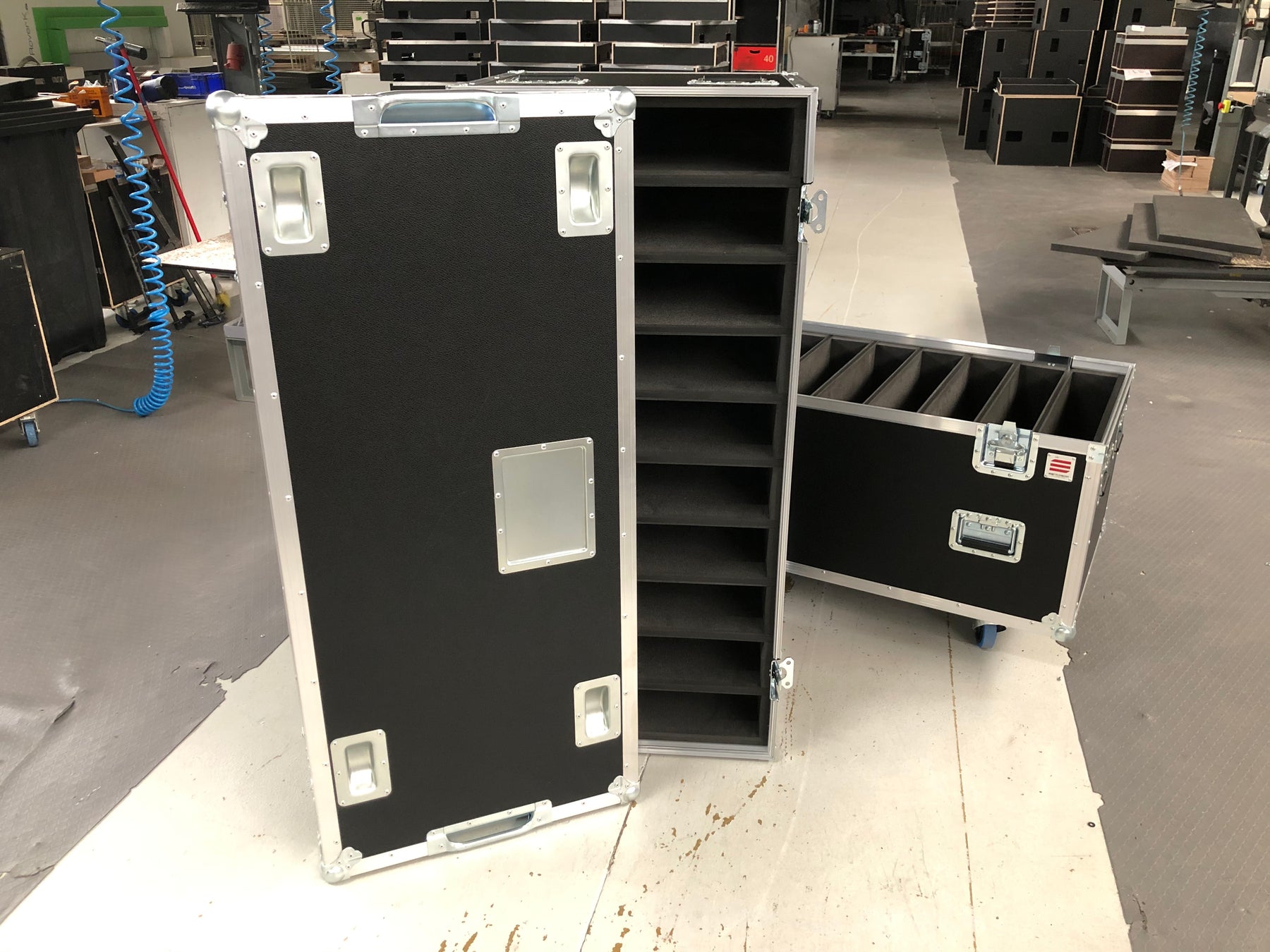 Santosom Double Flight Case for Led Panel 50*50