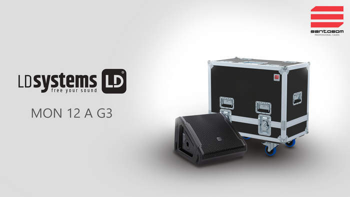 LD Systems MON G3 series - 12" powered coaxial stage monitor