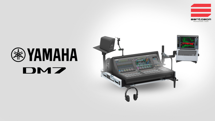 Santosom MIXER Flight case PRO-31, Yamaha DM7