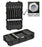 PLASTIC CASES WATERPROOF CASE 108x62x40+20 cm (260lt) w/ wheels
