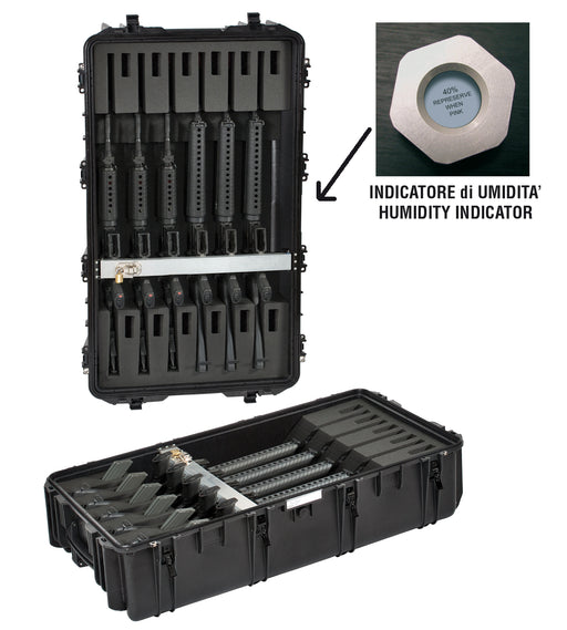 PLASTIC CASES WATERPROOF CASE 108x62x40+20 cm (260lt) w/ wheels