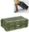 PLASTIC CASES WATERPROOF CASE 108x62x40+20 cm (260lt) w/ wheels - Green