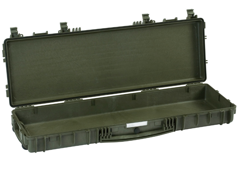 PLASTIC CASES WATERPROOF CASE 113.6x35x13,5+4,2 cm (53.7lt) w/ wheels
