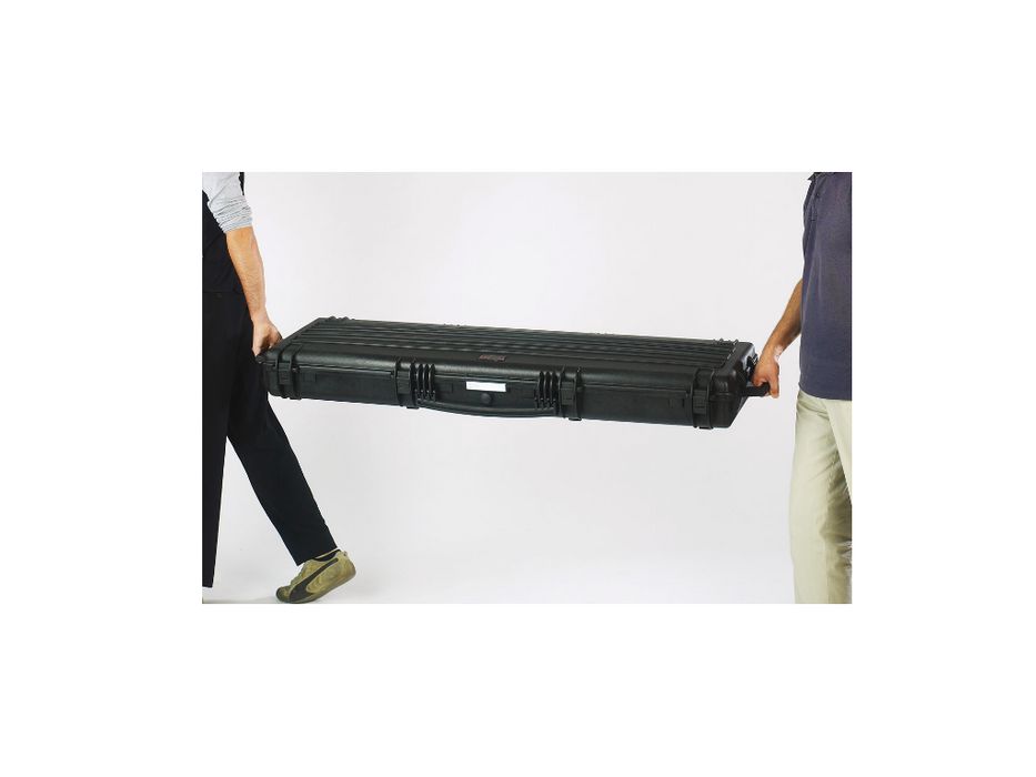 PLASTIC CASES WATERPROOF CASE 135x35x13.5+4,2 cm (63.7lt) w/ wheels
