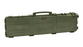 PLASTIC CASES WATERPROOF CASE 154x37.7x16+4,2 cm (93lt) w/ wheels - Green