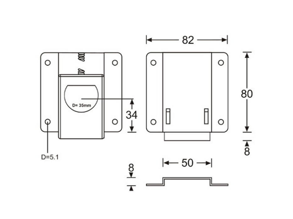 Adam Hall Hardware Sliding Latch System