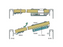 Adam Hall Hardware Sliding Latch System