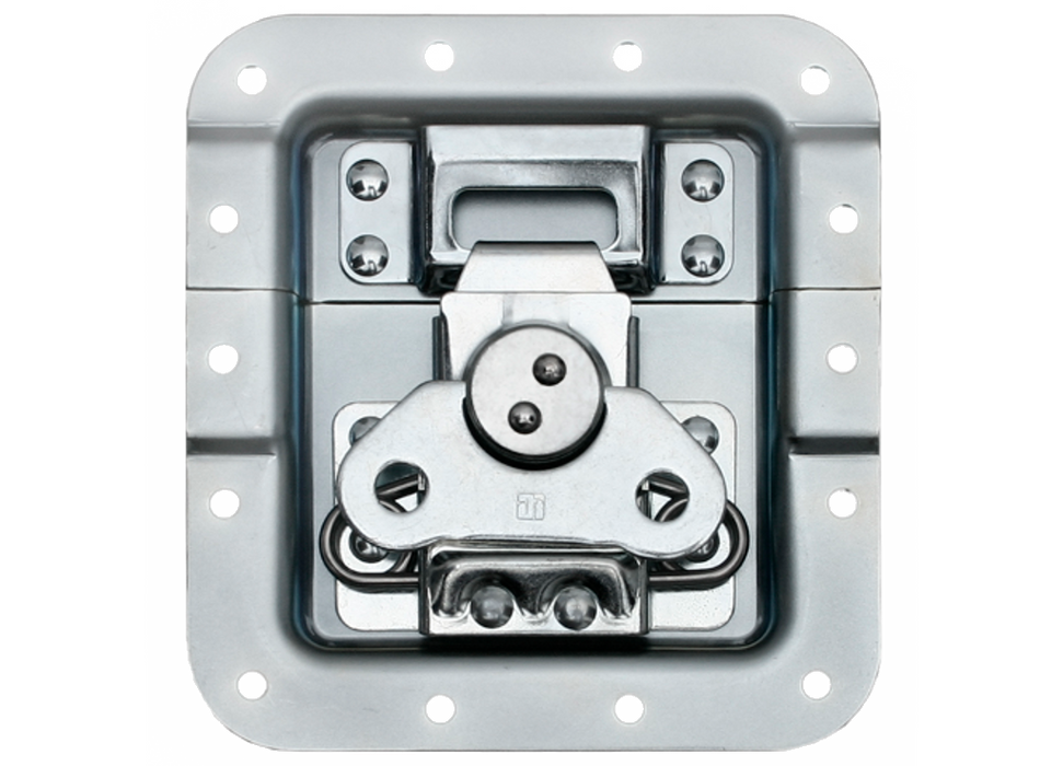 Adam Hall Hardware Butterfly Latch V3 Short Cranked 14 mm Deep