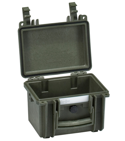 PLASTIC CASES WATERPROOF CASE 19x12x13 cm (3,2lt) - Green