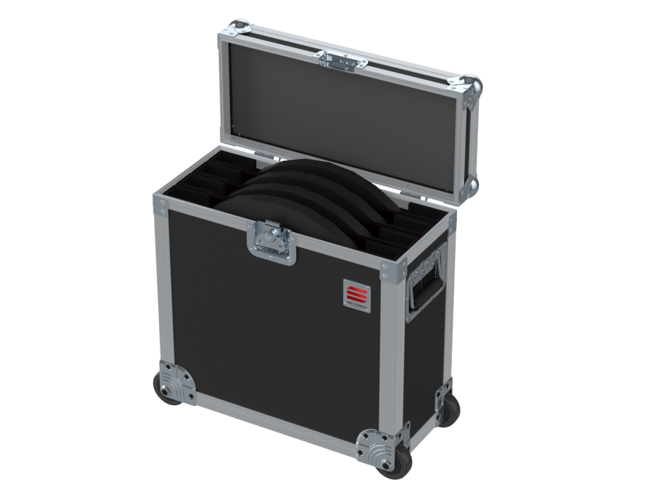 SANTOSOM STAND BASES Flight case, Stand Bases 4x Ø450x25mm
