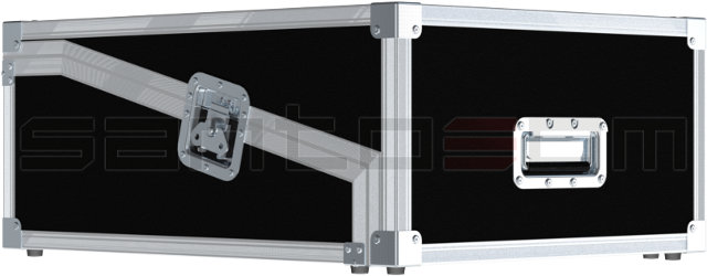 Santosom Custom Made Flight case, Jands Vista + Monitor + access.