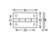 Adam Hall Hardware Hinge S Galvanised