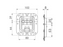 Adam Hall Hardware Lid Stay Medium Non Cranked With HingeAndClick-Stop