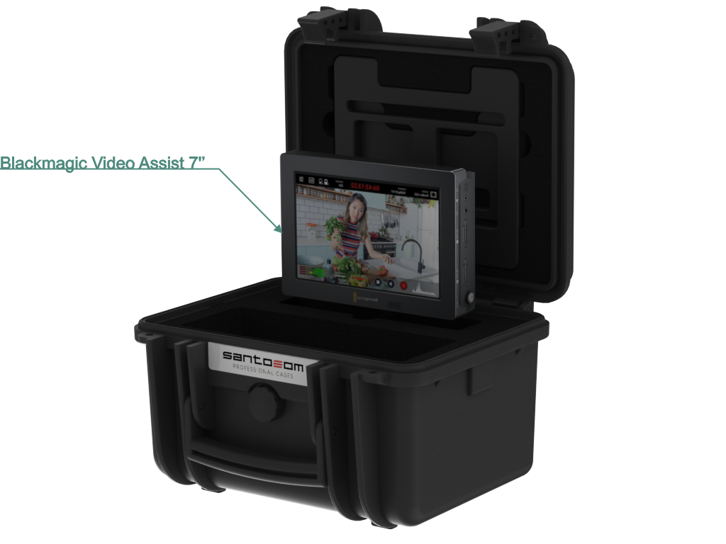 PLASTIC CASES MONITOR Plastic Case, Blackmagic Assist