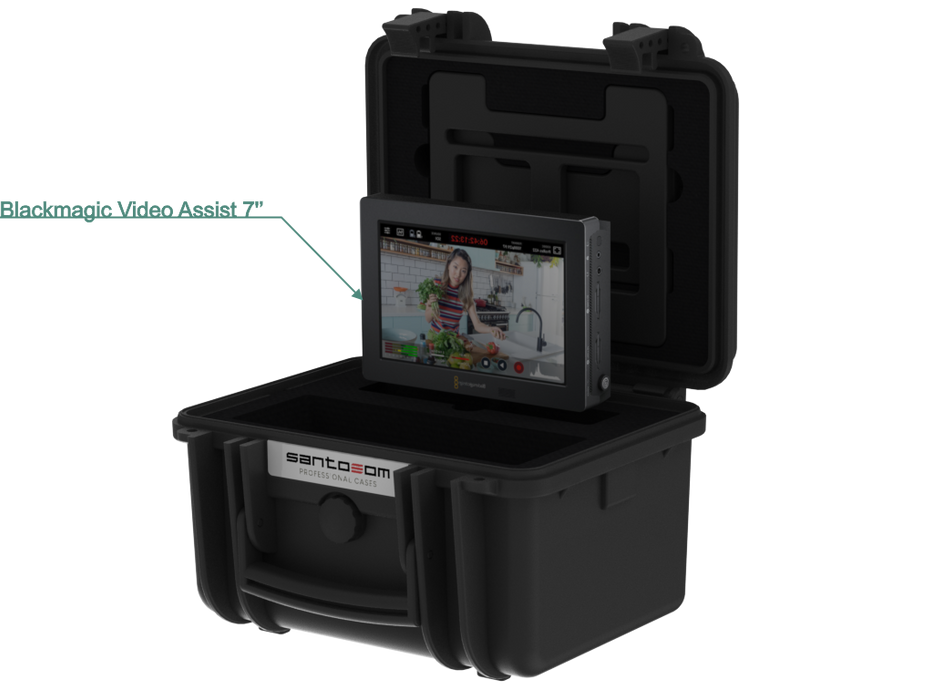 PLASTIC CASES MONITOR Plastic Case, Blackmagic Assist