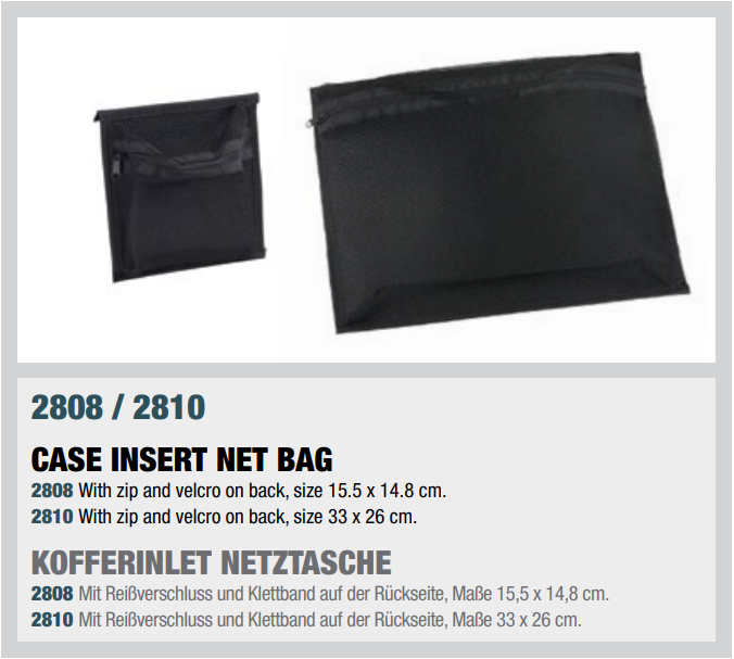 Adam Hall Hardware Case Insert Net Bag
