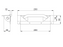 Adam Hall HARDWARE Case edge Handle
