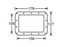 Adam Hall Hardware Backing Ring For 34085 Recessed Sprung Handle