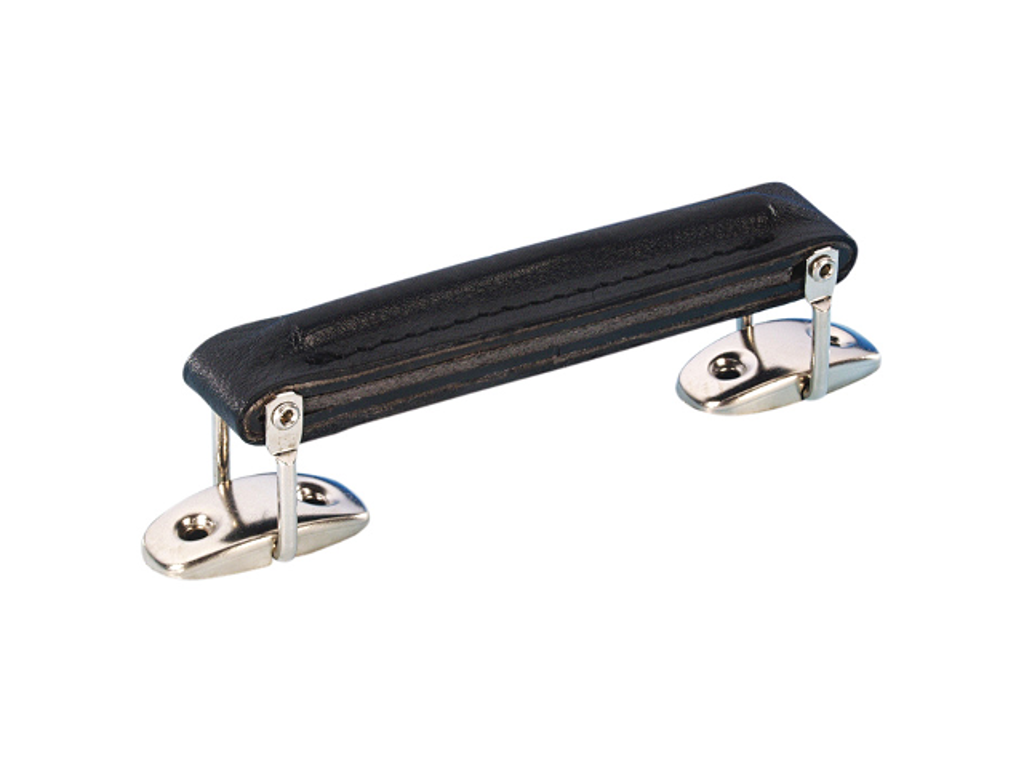 Adam Hall Hardware Solid Black Leather Handle