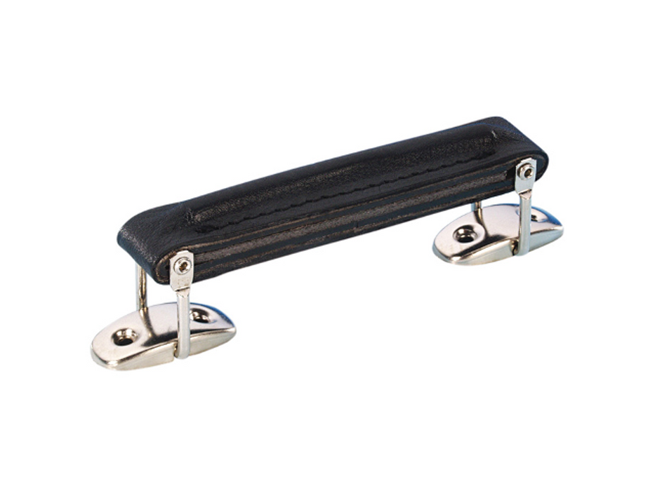 Adam Hall Hardware Solid Black Leather Handle