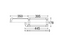 Adam Hall Hardware Extendable Handle 1-stage