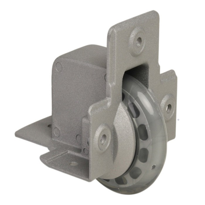 Adam Hall Hardware Recessed Edge Castor 75mm