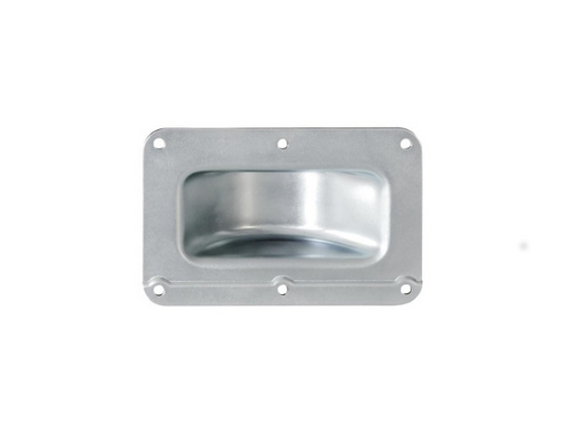 Adam Hall Hardware Castor Dish steel galvanised