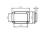 Adam Hall Hardware Castor DishSteel Galvanised