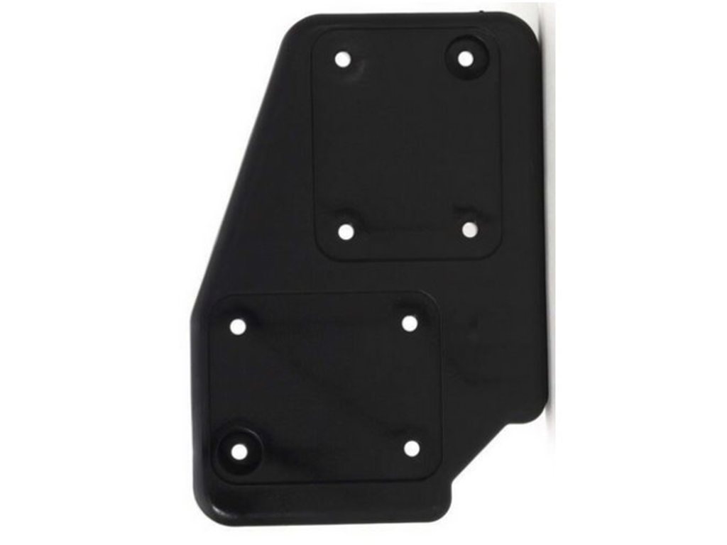 Adam Hall Hardware Castor Plate polyamide Black left