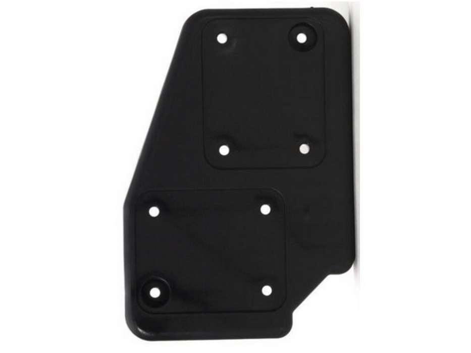Adam Hall Hardware Castor Plate polyamide Black left
