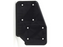 Adam Hall Hardware Castor Plate polyamide Black right