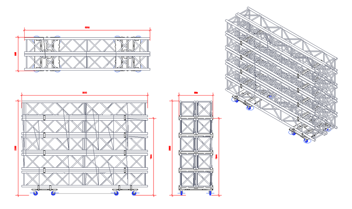 Santosom Tour Truss Dolly