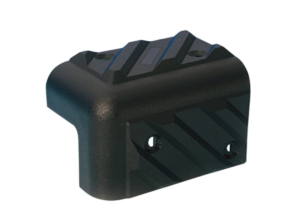 Adam Hall Hardware CabiNet Corner Plastic stackable Black