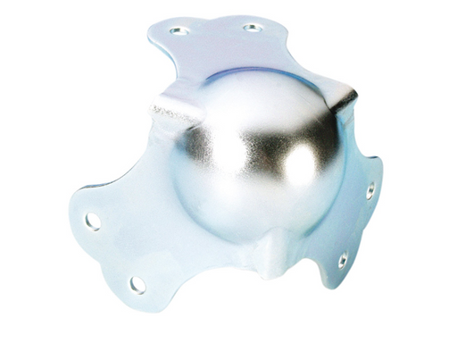 Adam Hall Hardware Heavy Duty Ball Corner, Zinc P