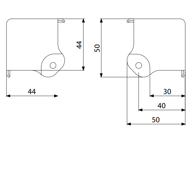 Adam Hall Hardware Case Corner 50x50mm