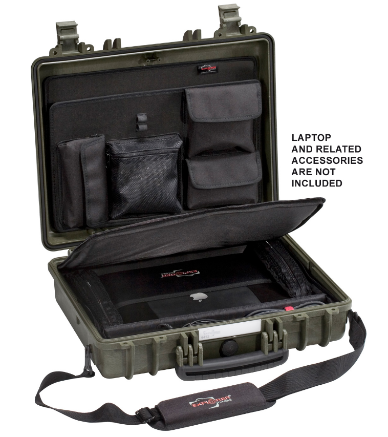 PLASTIC CASES WATERPROOF CASE 44x34x17 cm, NotebookBag Bag PC-44