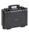 PLASTIC CASES WATERPROOF CASE Plastic case 48x37x20.5cm (36lt) with foam and dividers