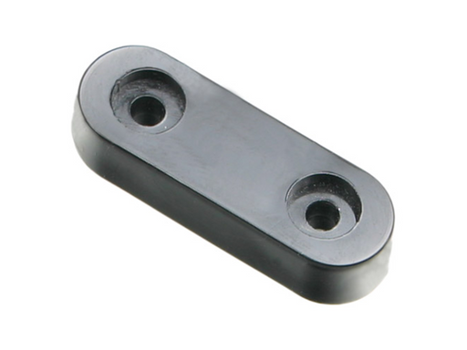 Adam Hall Hardware Plastic Foot oblong 35 x 12 x 8 mm (demogoods)