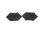 Adam Hall Hardware Plastic Stacking Foot For Corner Mounting