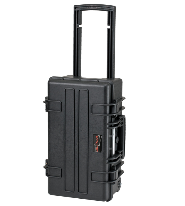 PLASTIC CASES WATERPROOF CASE 51x27x26 cm (31lt) w/ wheels