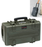 PLASTIC CASES WATERPROOF CASE 51x27x26 cm (31lt) w/ wheels - Green