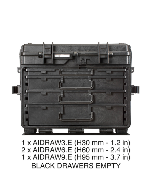 Explorer Impermeável Case  c/ Gavetas (58,1x38,1x45,5 EXD)