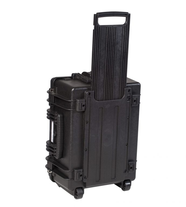 PLASTIC CASES WATERPROOF CASE 53,8x40,5x25 cm (53lt) w/ wheels