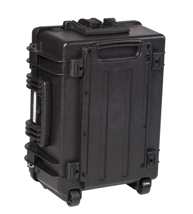 PLASTIC CASES WATERPROOF CASE 53,8x40,5x25 cm (53lt) w/ wheels