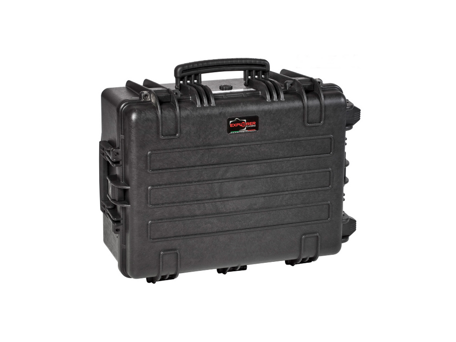 WATERPROOF CASE Plastic Case with wheels and rack sleeve 4U