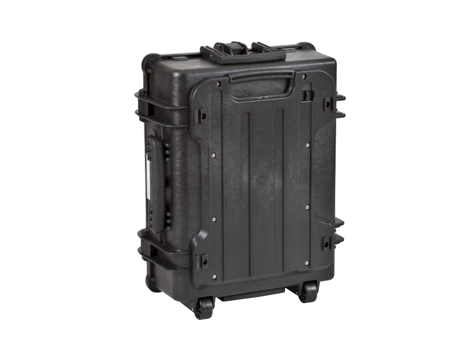 PLASTIC CASES WATERPROOF CASE 58x44x22+6 cm (56.1lt) w/ wheels