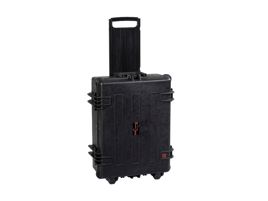 PLASTIC CASES WATERPROOF CASE 58x44x22+6 cm (56.1lt) w/ wheels