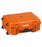PLASTIC CASES WATERPROOF CASE 58x44x22+6 cm (56.1lt) w/ wheels - Orange