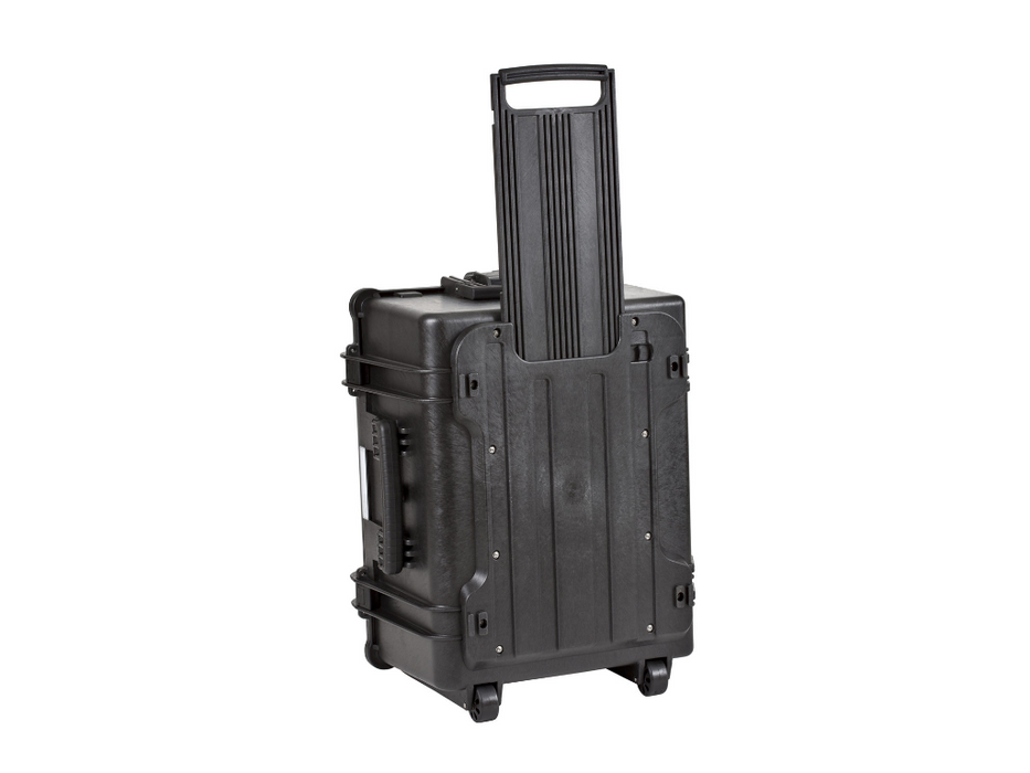 PLASTIC CASES WATERPROOF CASE 58x44x33+6 cm (84.2lt) w/ wheels
