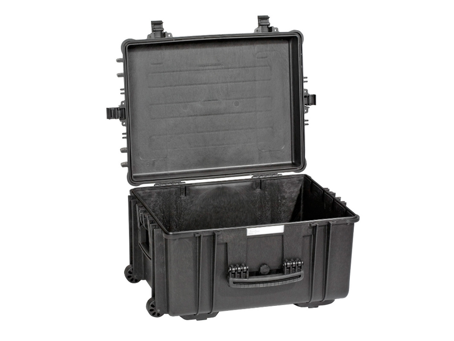 PLASTIC CASES WATERPROOF CASE 58x44x33+6 cm (84.2lt) w/ wheels